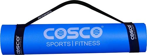 Cosco Yoga Mat EVA‑FIT 6 mm – Eco‑Friendly Non‑Slip Exercise & Workout Mat (Assorted Colors)