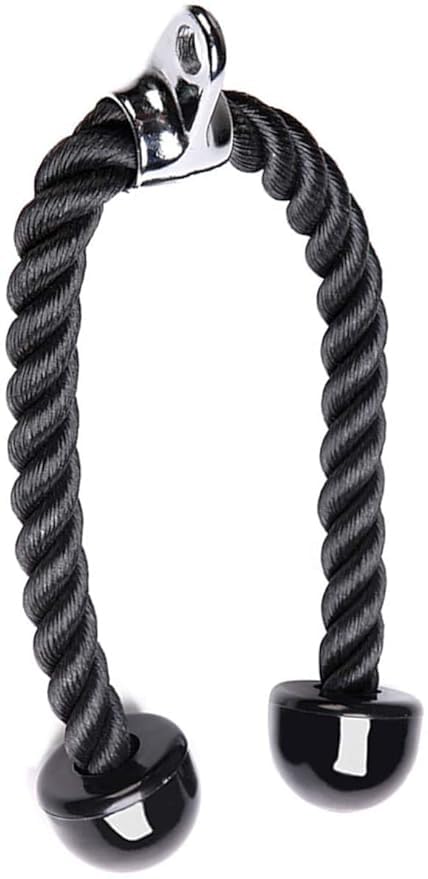 EFIT GLOBAL Fitness Triceps Rope Cable Attachment – Upper Body Gym Accessory