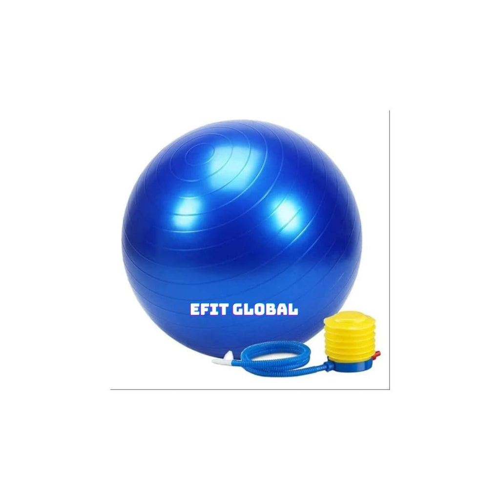 EFIT GLOBAL Gym Ball – 75 cm & 85 cm Fitness Exercise Stability Ball
