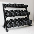 EFIT Solutions Home Gym Rack Stand (Black) – Heavy-Duty Fitness Rack (Dumbbells Not Included)