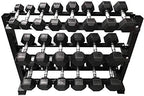 EFIT Solutions Home Gym Rack Stand (Black) – Heavy-Duty Fitness Rack (Dumbbells Not Included)