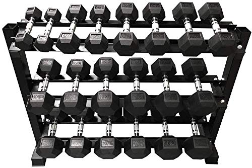 EFIT Solutions Home Gym Rack Stand (Black) – Heavy-Duty Fitness Rack (Dumbbells Not Included)