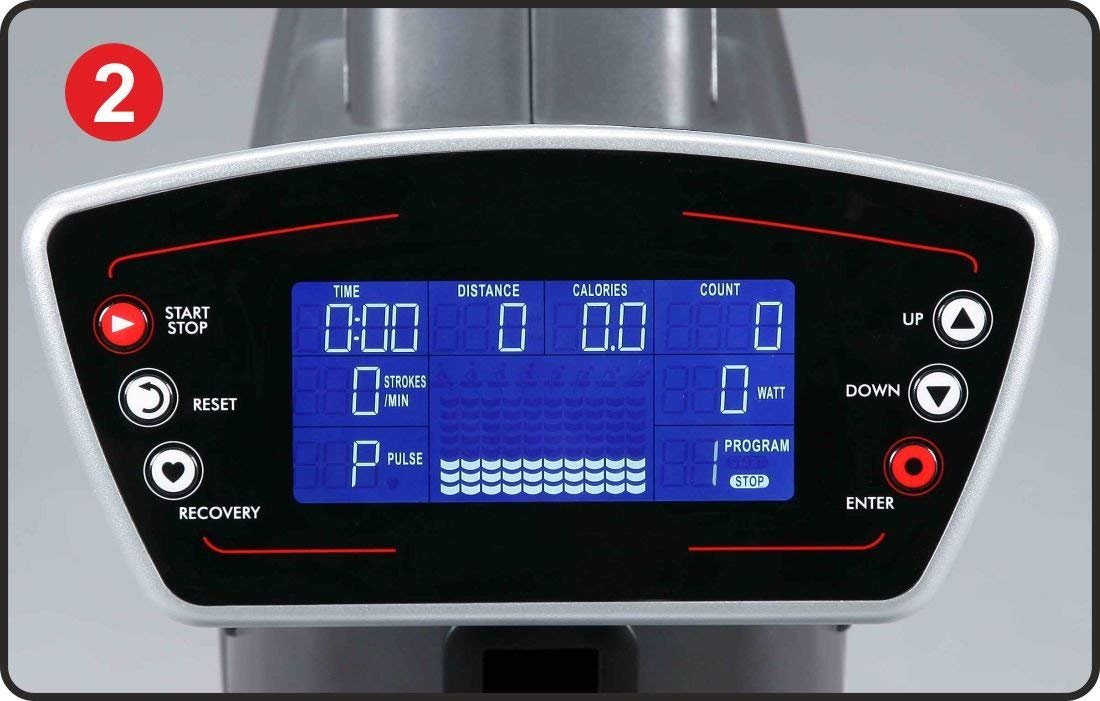 EFIT FITNESS AR‑800 Commercial Air Rower – Dual Resistance Rowing Machine