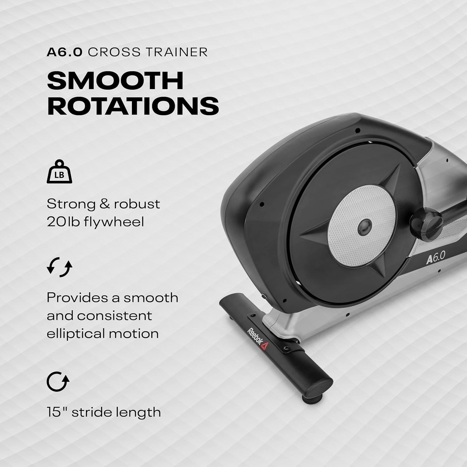 COSCO Fitness A6.0 Elliptical Crosstrainer with Bluetooth & App Connectivity