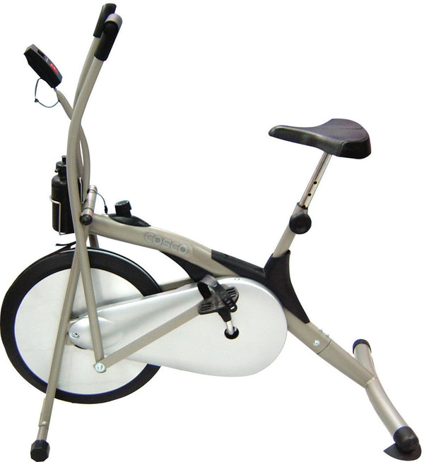 Cosco Home CEB-610 B Upright Bike with Movable Handles & LCD Monitor
