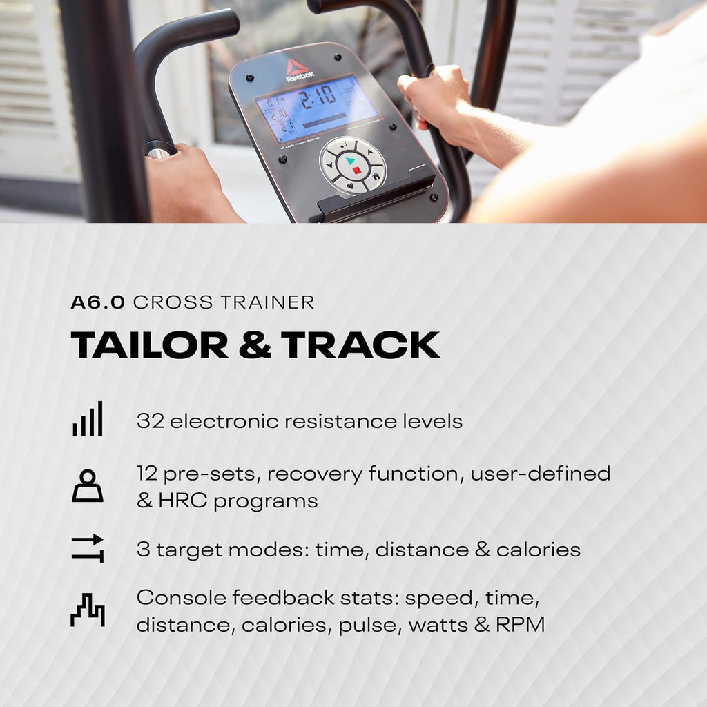 COSCO Fitness A6.0 Elliptical Crosstrainer with Bluetooth & App Connectivity