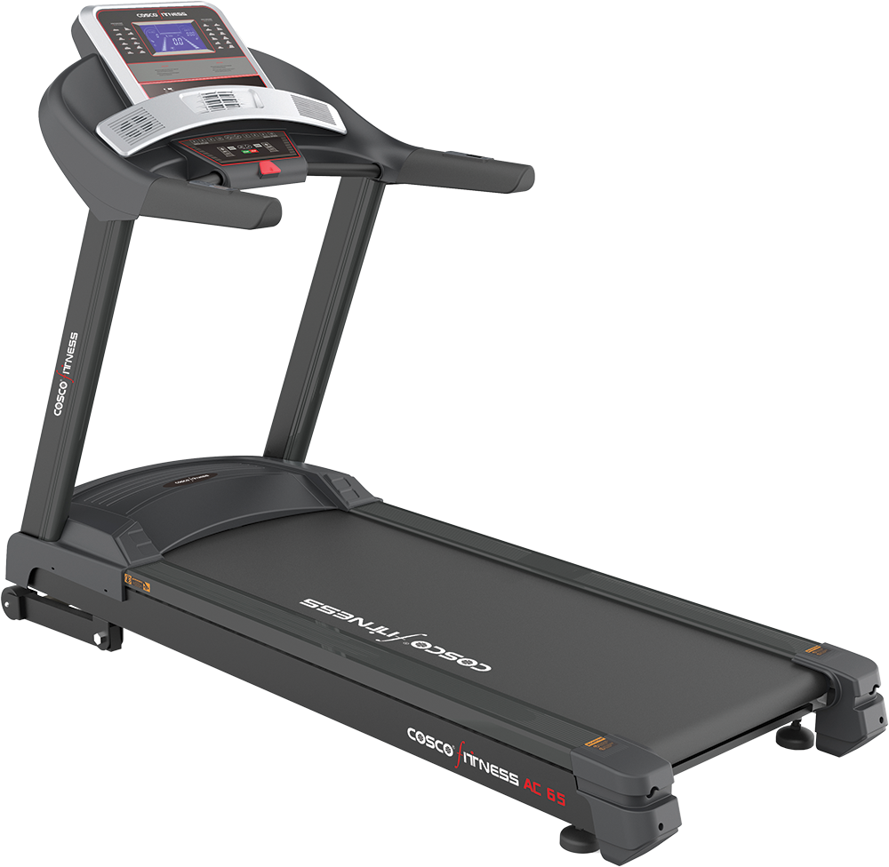 Cosco AC 65 Treadmill – 2.0 HP AC Motor Semi-Commercial Treadmill with 7″ LCD & Auto Incline