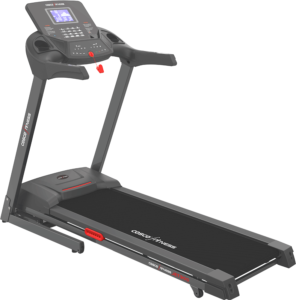 Cosco Jet 300  Dc motor Treadmill . 130 Kg capacity