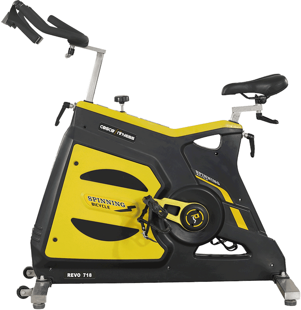 Cosco REVO-718 Group Cycling Exercise Bike – Adjustable Resistance, Heavy Flywheel