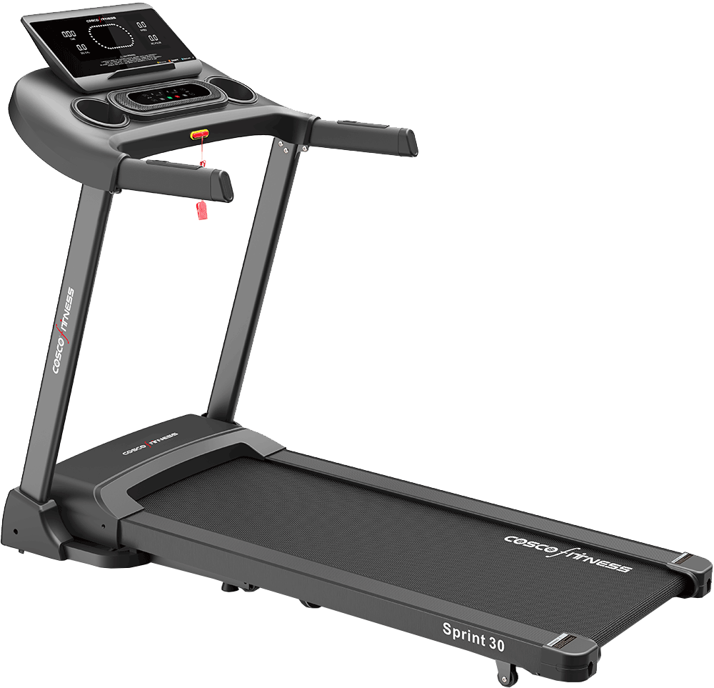COSCO Sprint 30 Treadmill – Motorized Foldable Home Treadmill with Bluetooth & Auto Incline